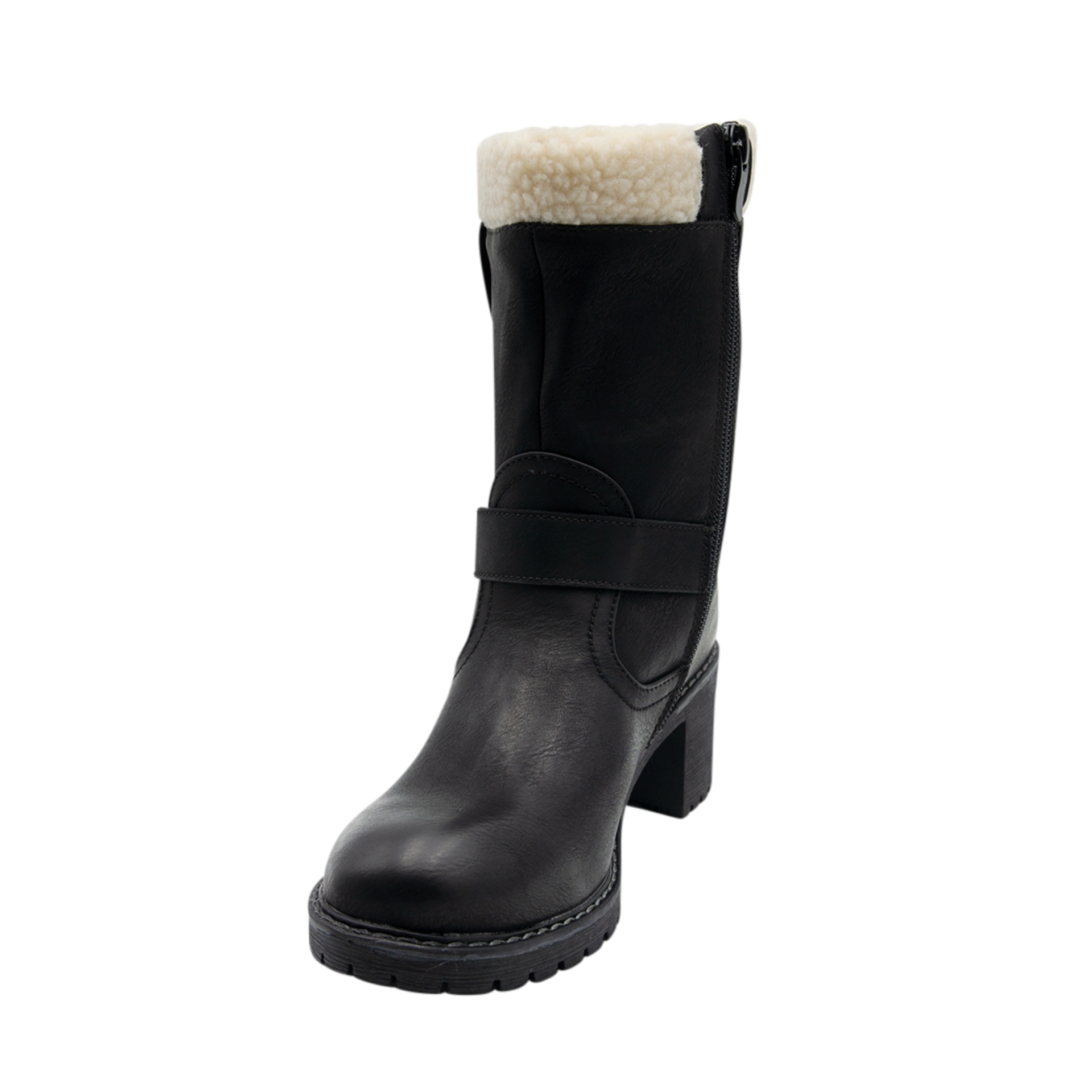 Mid Length Fur Top Winter Boots 176 Rentoes