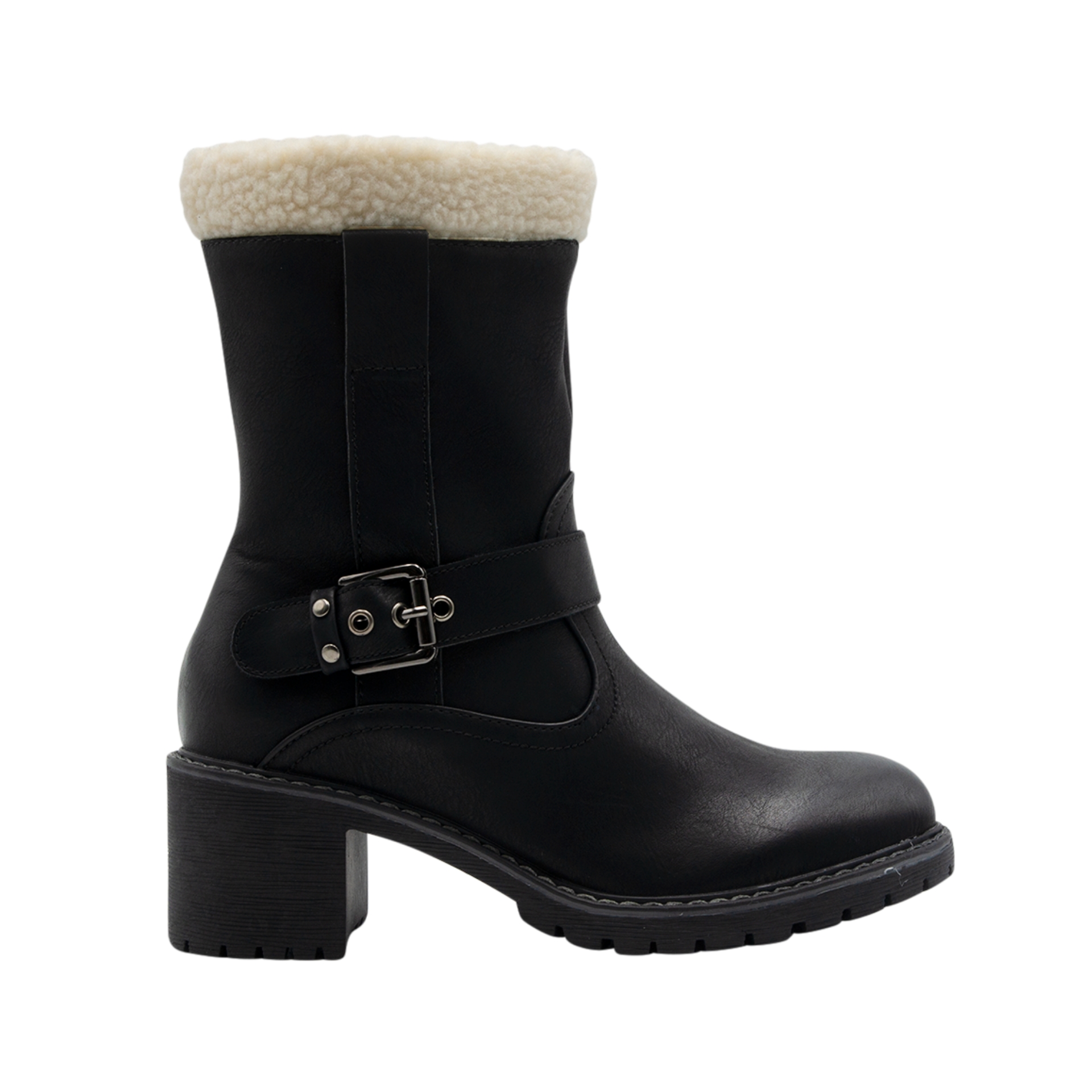 winter boots with fur on top