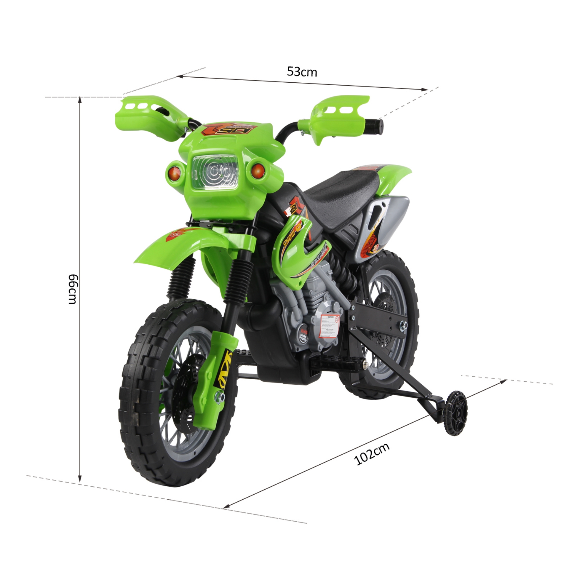 Kids Motorbike Motocross Ride On Motorcycle Toy Electric Scooter Bike