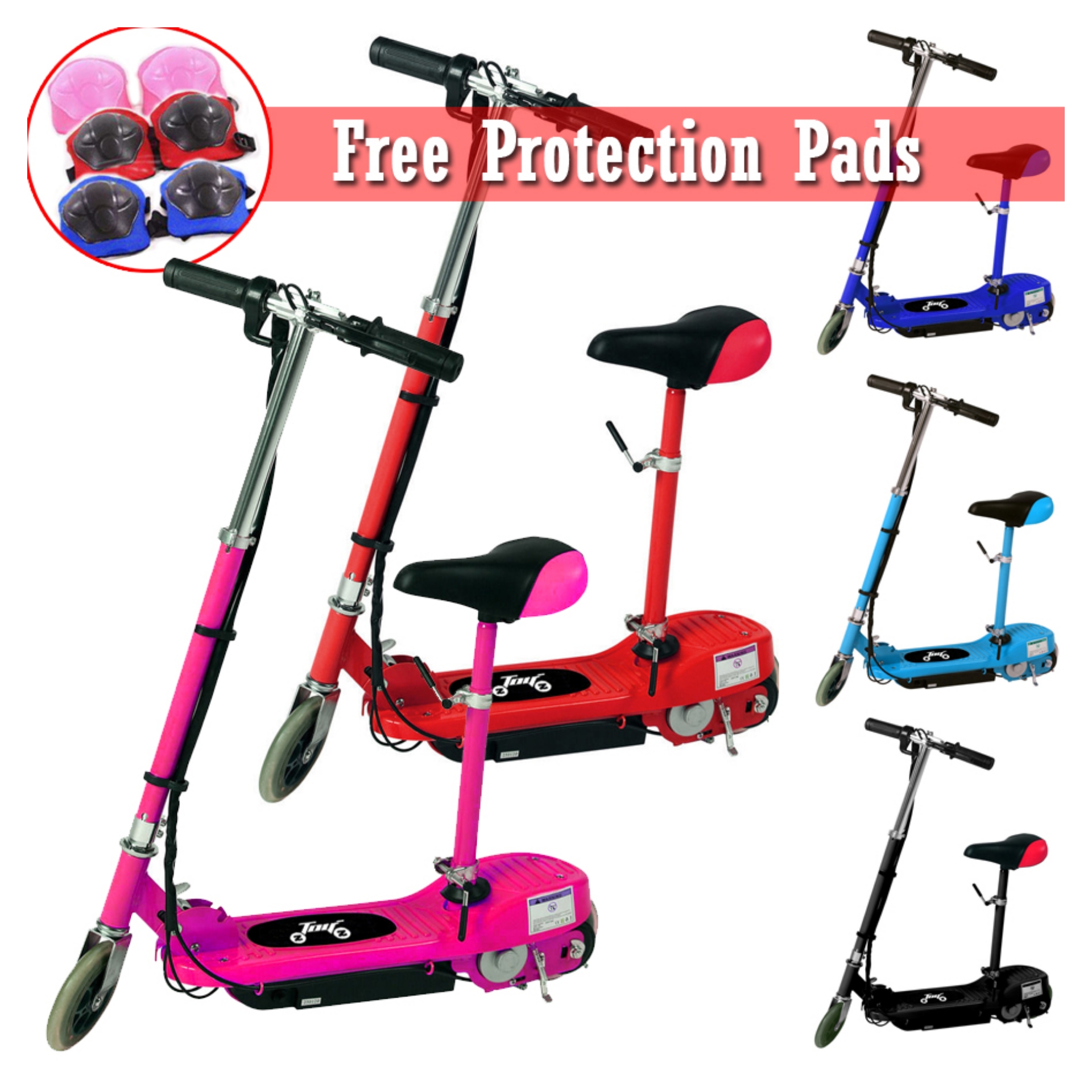 Kids Electric Scooter EScooter Ride On 24V Rechargable Battery