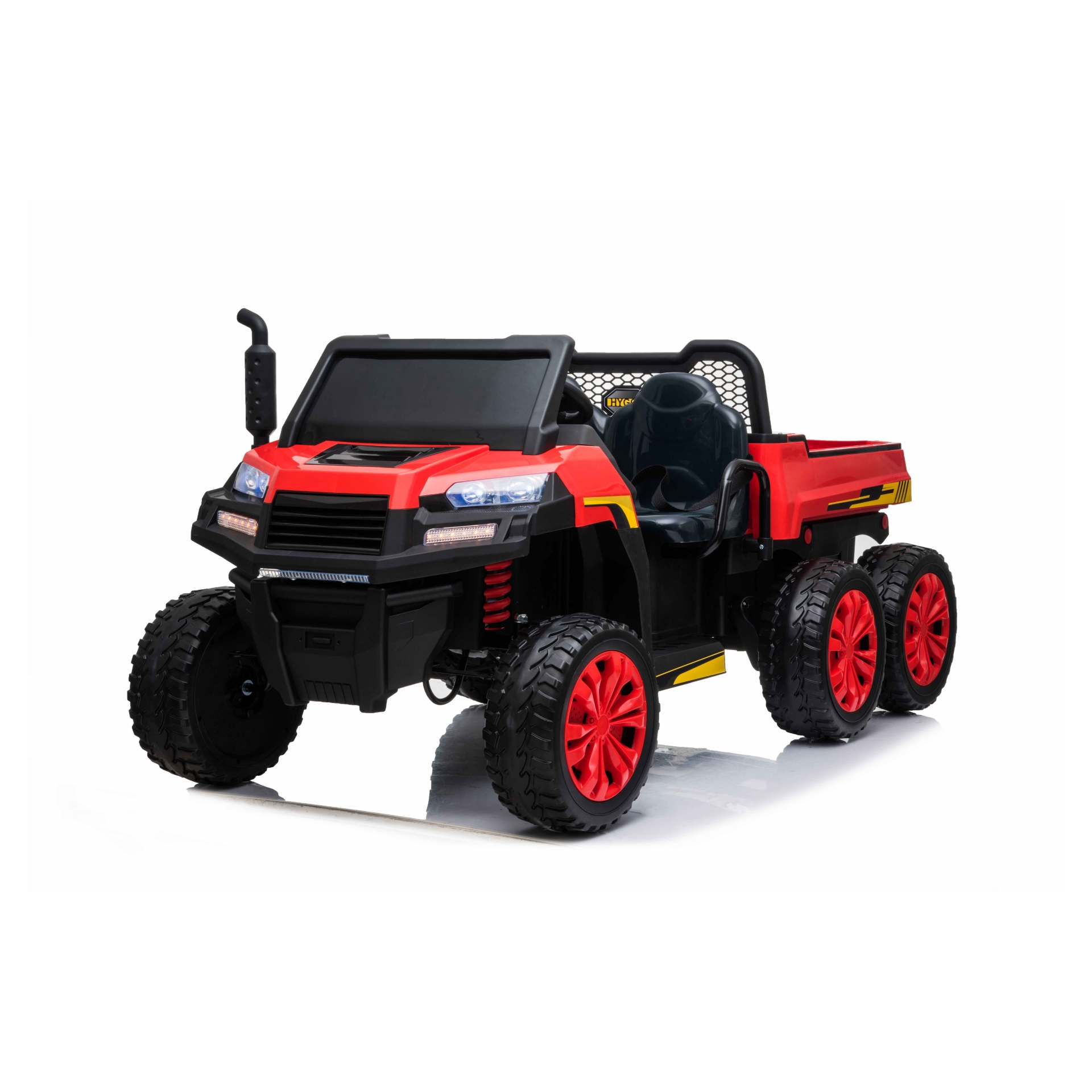 Kids 24V Electric FarmTrac 6x6 Utlity Truck With Tipper Children’s Ride
