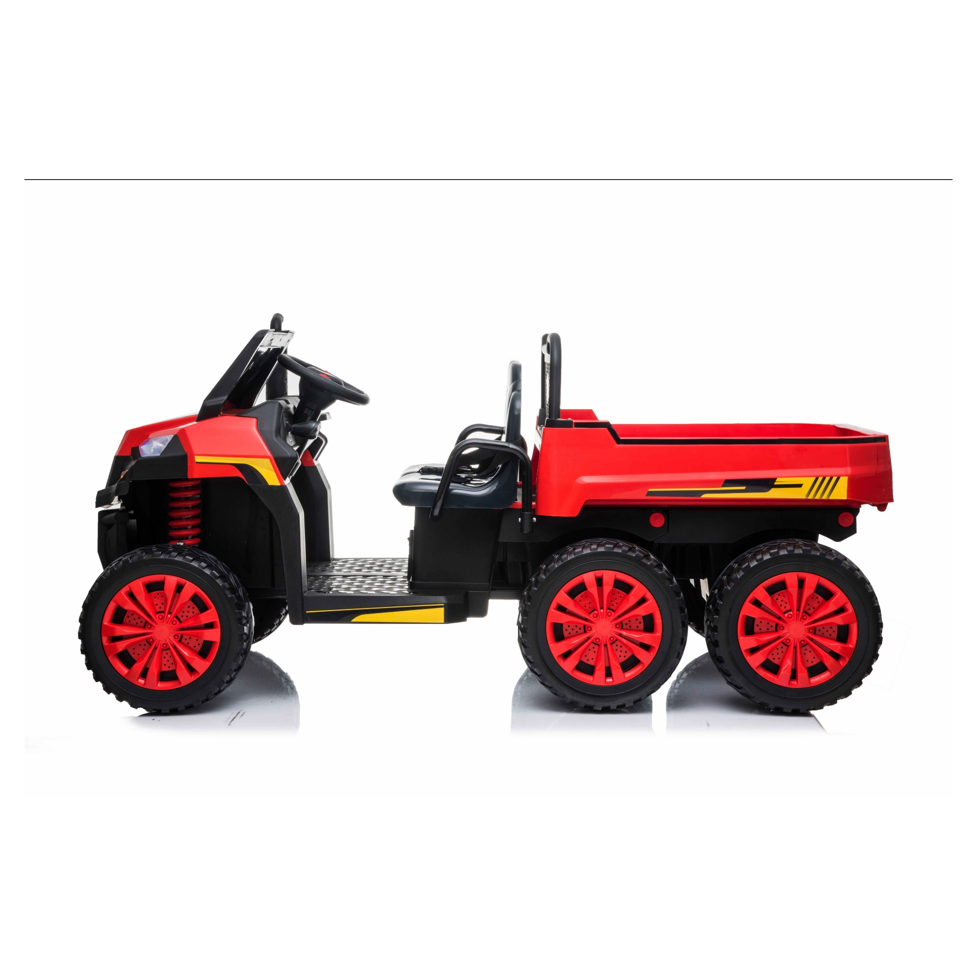Kids 24V Electric FarmTrac 6x6 Utlity Truck With Tipper Children’s Ride