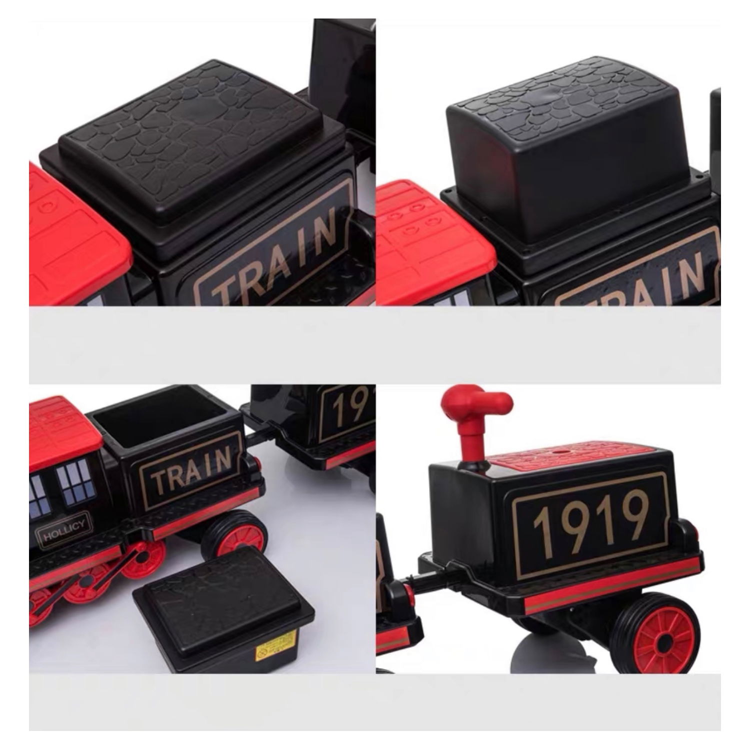 Ride on electric train best sale